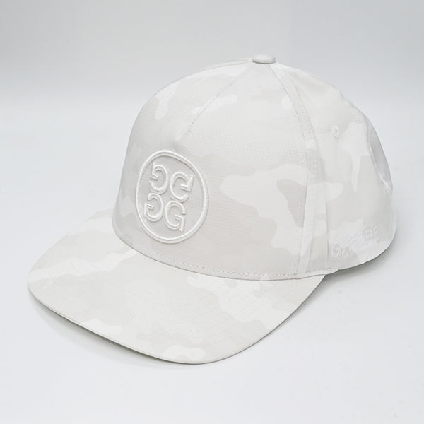 ジーフォア G/FORE サークル ジー スノー カモ リップストップ スナップバック キャップ スノー ホワイト ゴルフ G4 ジーフォー Circle G's CAP Snow GMH000030