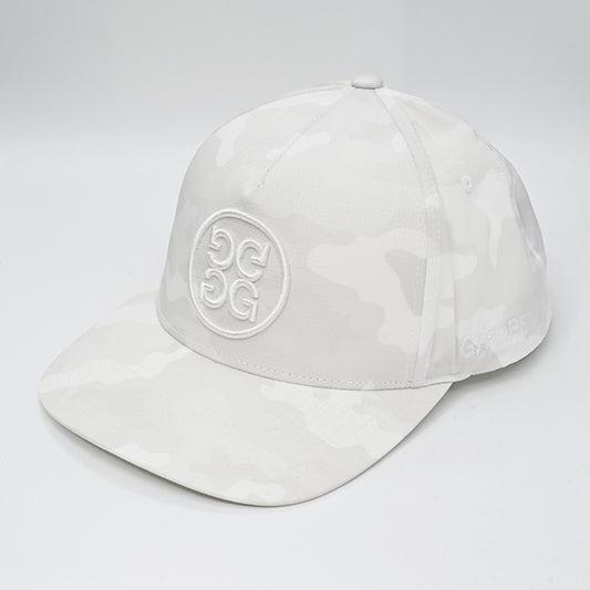 ジーフォア G/FORE サークル ジー スノー カモ リップストップ スナップバック キャップ スノー ホワイト ゴルフ G4 ジーフォー Circle G's CAP Snow GMH000030