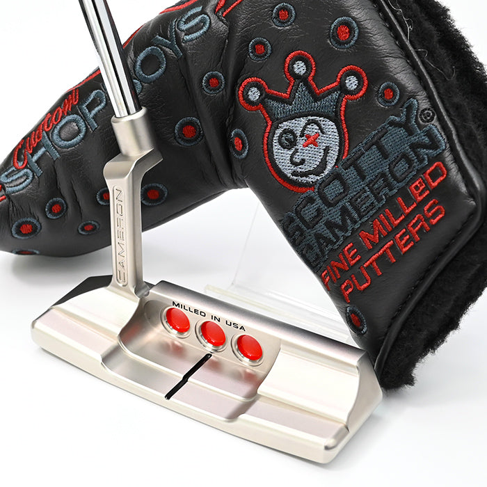 スコッティキャメロン 2023 スーパー セレクト ニューポート2+ 正規カスタム パター COA証明書付き Scotty Cameron Newport2 Plus ブラック/レッド Super Select