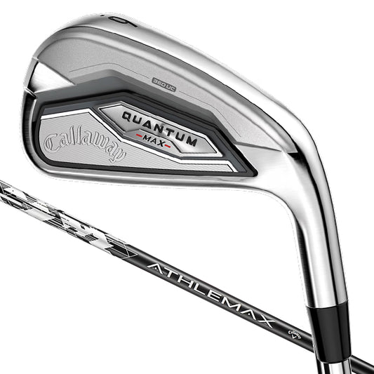 キャロウェイ QUANTUM MAX アイアンセット 5本組（#6～9、PW） ATHLEMAX 60カーボンシャフト Rフレックス 日本正規品 Callaway クアンタム マックス 2026モデル