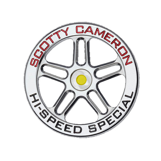 スコッティキャメロン コインボールマーカー レーシングホイール ハイスピードスペシャル キャメロンコイン 限定 Scotty Cameron Coin ステンレス
