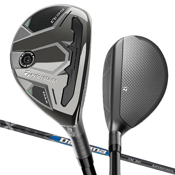 テーラーメイド Qi35 MAX レスキュー ユーティリティー ディアマナ ブルー TM60 カーボンシャフト 2025年モデル 日本正規品