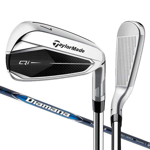 テーラーメイド Qi アイアンセット 5本組 6〜PW ディアマナ ブルー TM60（S） カーボンシャフト 2025モデル 日本仕様 Diamana BLUE TM60
