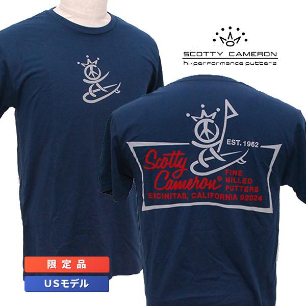 スコッティキャメロン 限定 Tシャツ サーフペインター ネイビー Scotty Cameron キャメロン SURF Painter Navy