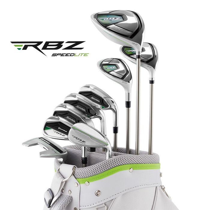 テーラーメイド RBZ SPEEDLITE レディース クラブセット 9本組 (1w 5w 5UT 7-Pw Sw PT) キャディバッグ付き TaylorMade ゴルフ ロケットボールズ ウィメンズ