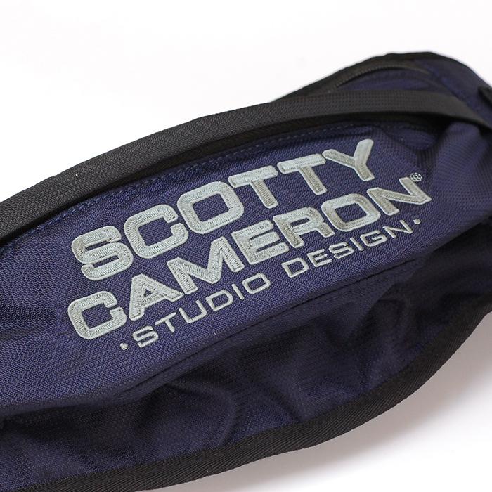 スコッティキャメロン GO BAG ゴーバッグ ネイビー ウエストバッグ 斜め掛け ワンショルダー カバン 鞄 バッグ Scotty Cameron