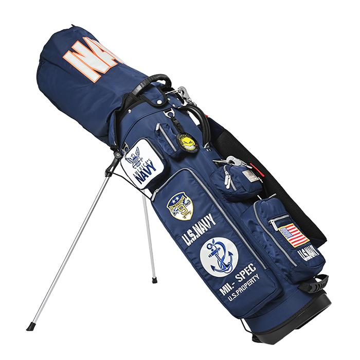 アーミーベースコレクション スタンドバッグ ネイビー ABC-046SB ARMY BASE キャディバッグ NAVY
