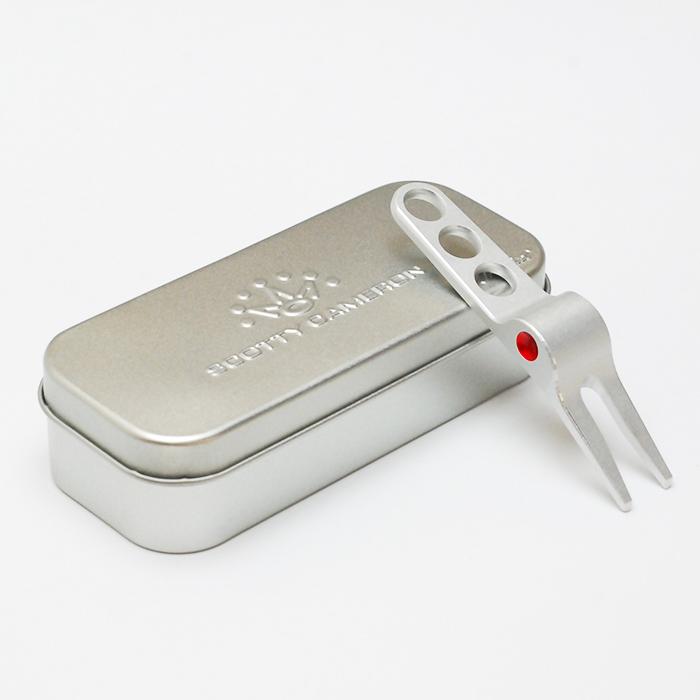 スコッティキャメロン 専用ケース入り ピボットツール シルバー SCOTTY CAMERON Pivot Tool グリーンフォーク 缶ケース タイトリスト キャメロン