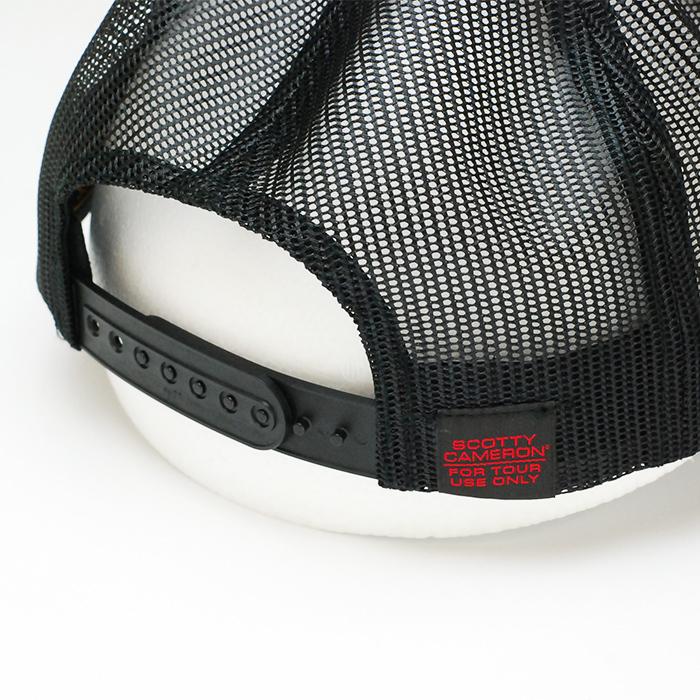 スコッティキャメロン USA フラッグ メッシュキャップ ブラック スナップバック フリーサイズ Scotty Cameron キャメロン