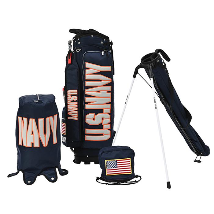 アーミーベースコレクション カートバッグ ネイビー ABC-051CB C2B2-SYSTEM ARMY BASE セルフスタンドバッグ NAVY キャディバッグ
