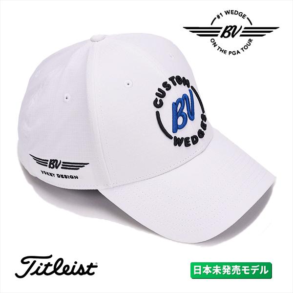 ボーケイ Vokey Tour Elite キャップ ツアーエリート キャップ ホワイト Titleist BV design US仕様 タイトリスト ゴルフ 帽子