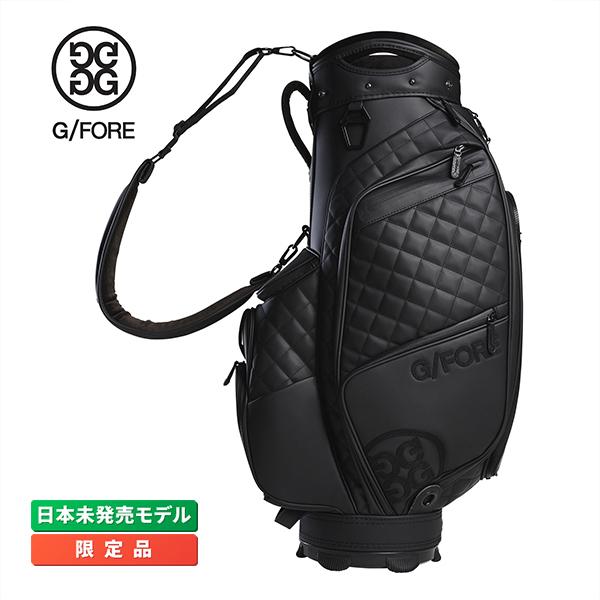 ジーフォア G FORE ミッドスタッフバッグ キャディバッグ オニキス ブラック MID STAFF BAG ONYX ゴルフ ジーフォー