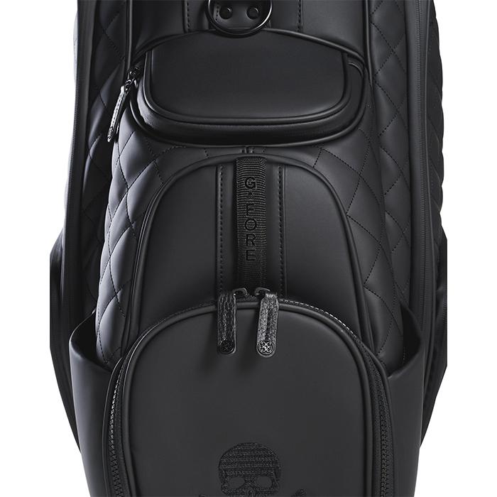 ジーフォア G FORE ミッドスタッフバッグ キャディバッグ オニキス ブラック MID STAFF BAG ONYX ゴルフ ジーフォー