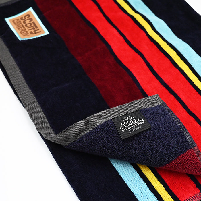 スコッティキャメロン ラウンドタオル ホライゾン ブラック/レッド 限定 Holizon Scotty Cameron キャメロン