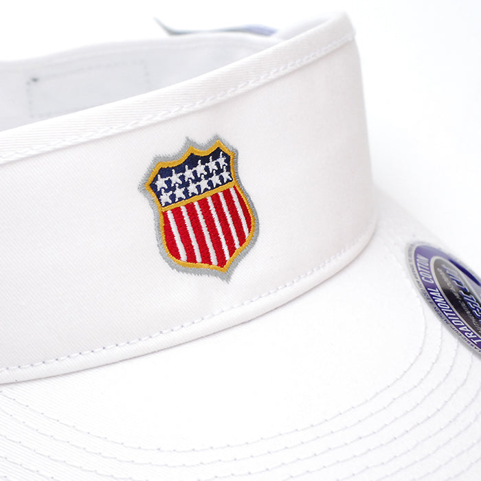 スコッティキャメロン USAシールド サンバイザー ホワイト アジャスタブル フリーサイズ 021778 Scotty Cameron キャメロン