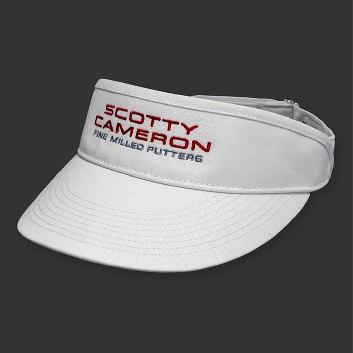 スコッティキャメロン スーパーファスト サンバイザー ホワイト アジャスタブル フリーサイズ 102943 Scotty Cameron キャメロン