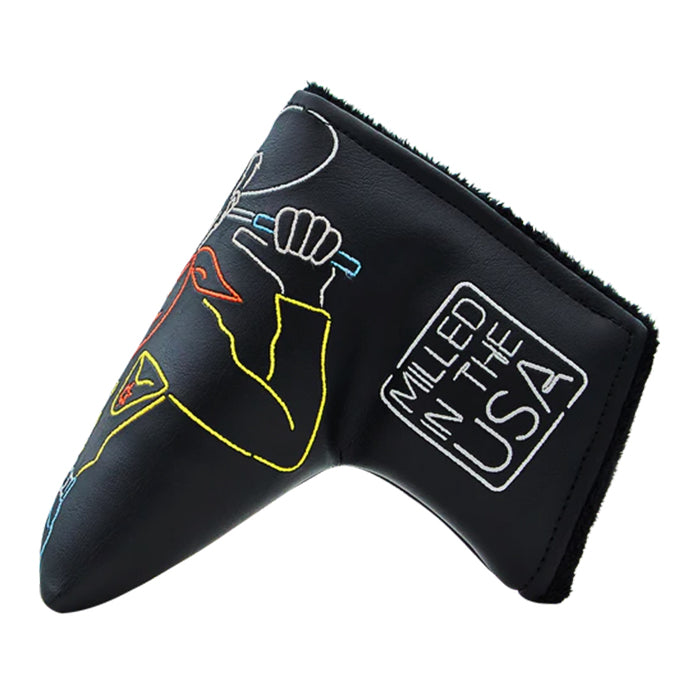 ベティナルディ 全米プロ記念 オクラホマ ネオン 限定 パターカバー ブレードタイプ ヘッドカバー BETTINARDI Oklahoma Neon Blade