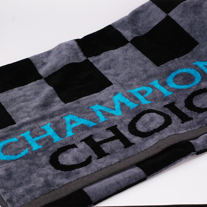 スコッティ キャメロン ラウンドタオル チャンピオンズ チョイス グレー/スコッティブルー 限定 Champions Choice Towel Scotty Cameron