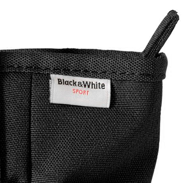 ブラック＆ホワイト Black＆White ビッグロゴ カートバッグ BUF7201W カートポーチ ラウンドバッグ トートバッグ メンズ レディース ロゴプリント ゴルフ