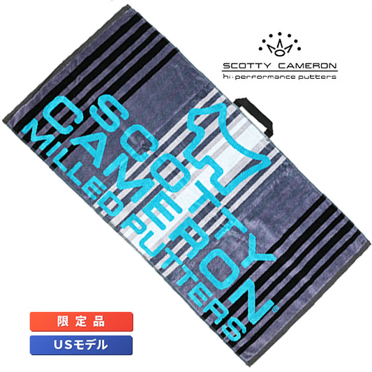 スコッティ キャメロン ラウンドタオル セラーぺ スコッティドッグ ブルー 限定 セラぺ Serape Dog Blue Scotty Cameron