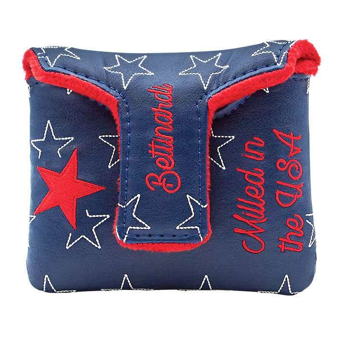 ベティナルディ 独立記念日 4th of July ヘックスフラッグ パターカバー マレットタイプ ヘッドカバー ブルー BETTINARDI 星条旗
