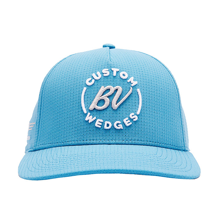 ボーケイ Vokey カスタム ウェッジ ロゴ オーシャンサイド メッシュ キャップ フリーサイズ ライトブルー Cap US仕様 タイトリスト Titleist BV design