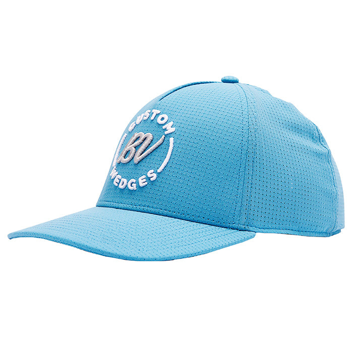 ボーケイ Vokey カスタム ウェッジ ロゴ オーシャンサイド メッシュ キャップ フリーサイズ ライトブルー Cap US仕様 タイトリスト Titleist BV design