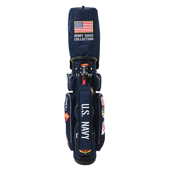 アーミーベースコレクション スタンドバッグ ネイビー ABC-048SB ARMY BASE キャディバッグ NAVY