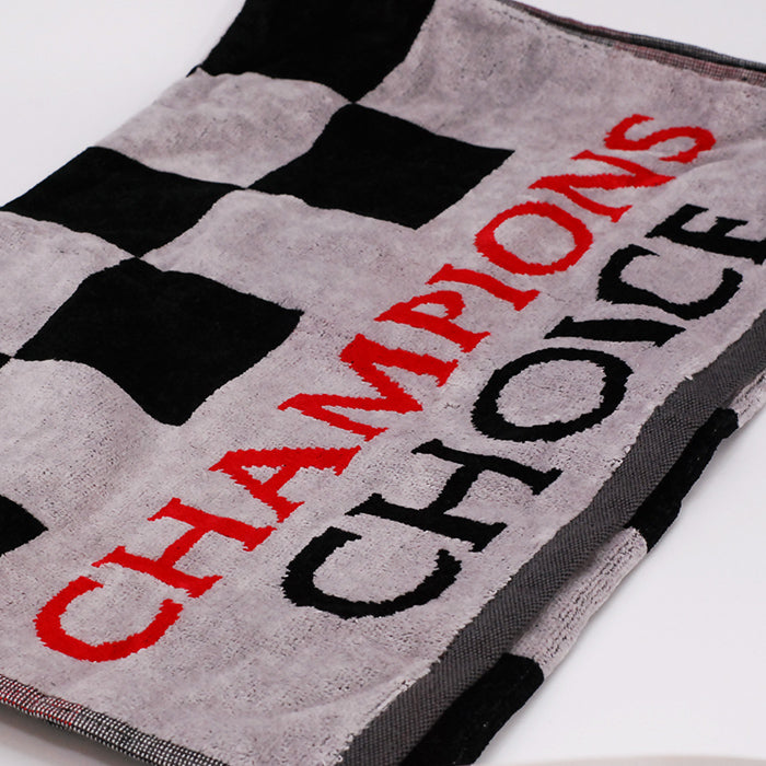 スコッティ キャメロン ラウンドタオル チャンピオンズ チョイス ライトグレー 限定 Champions Choice Towel Scotty Cameron