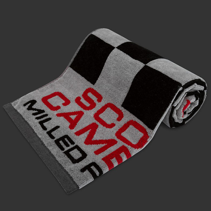 スコッティ キャメロン ラウンドタオル チャンピオンズ チョイス ライトグレー 限定 Champions Choice Towel Scotty Cameron