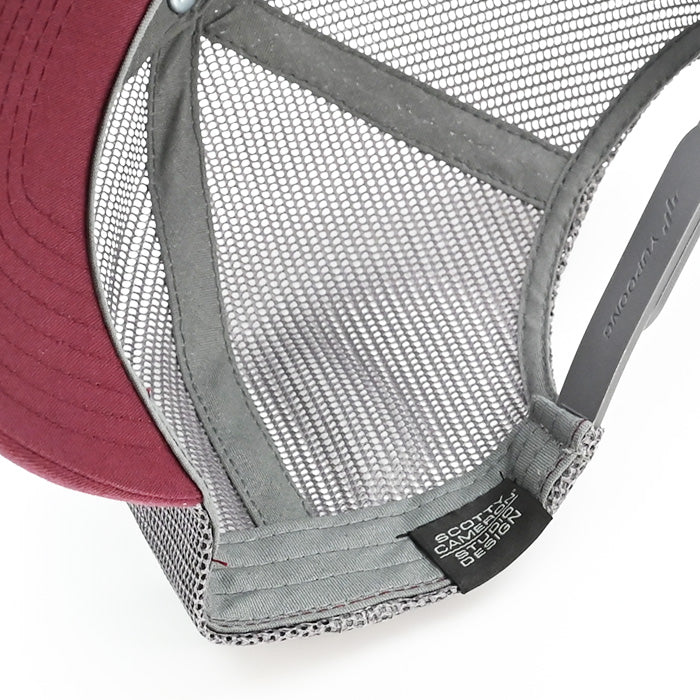 スコッティキャメロン Circle T パッチ スナップバック マルーン メッシュキャップ フリーサイズ Scotty Cameron キャメロン サークルT Cap 026339